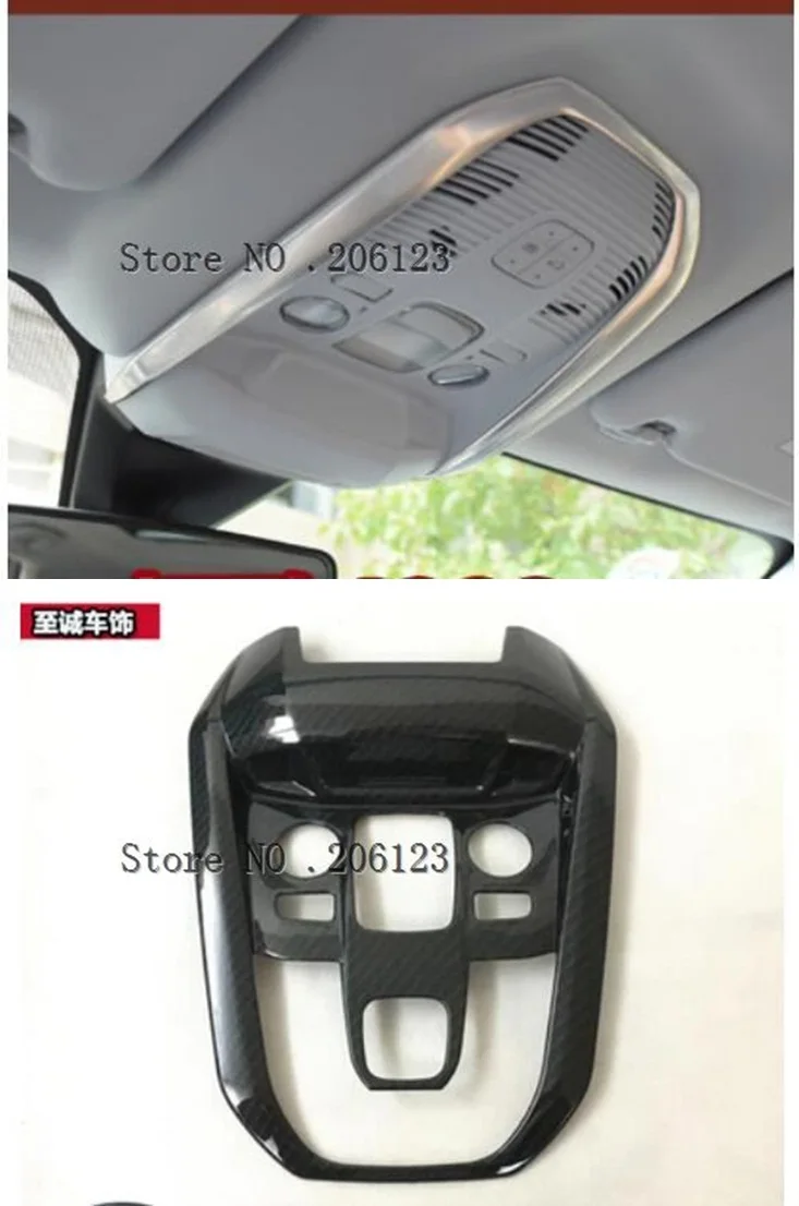 

Stainless Steel Car Front Rear Reading Light Lamp Decoration Trim Frame Cover For Peugeot 3008 GT 3008GT 2017 2018 Accessories