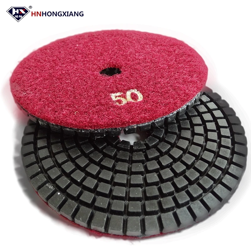 tile porcelain granite buffing resin bond marble polish diamond polishing pad