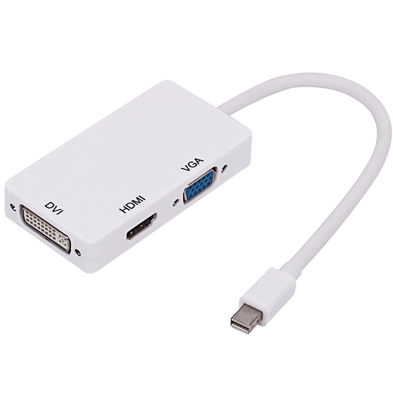 Переходник HDMI DVI VGA мама кабель преобразователя для Apple MacBook Air Pro MDP Mini порт дисплея