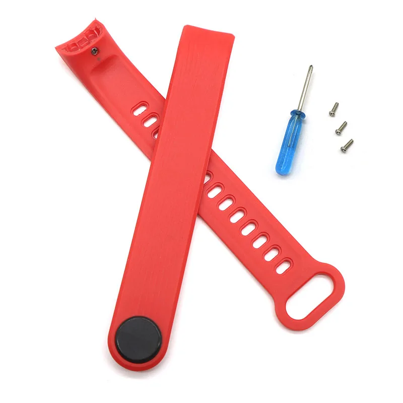 Sports Silicone Strap For Huawei Honor Band 3 smart bracelet Adjustment Band For honor band 3 belt with Repair Tool Replacement