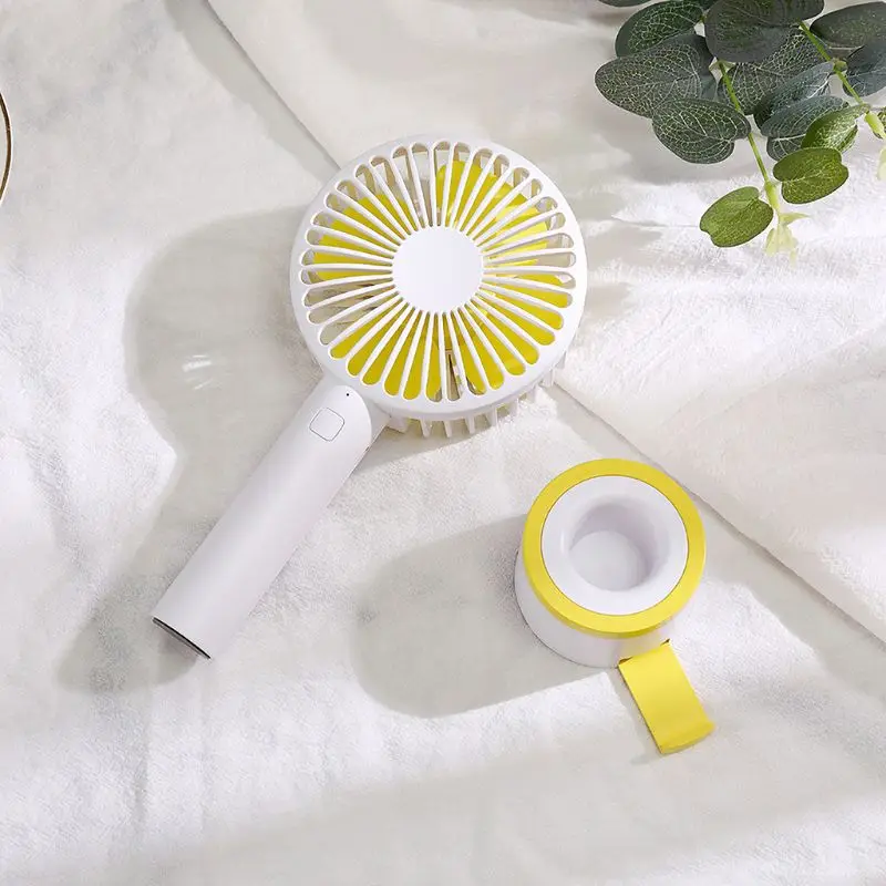 Портативный USB Перезаряжаемый держатель для телефона вентилятор кулер мини