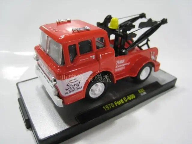 M2 1/64 масштаб Модель автомобиля игрушки 1970 Ford пикап литой металл модель игрушка