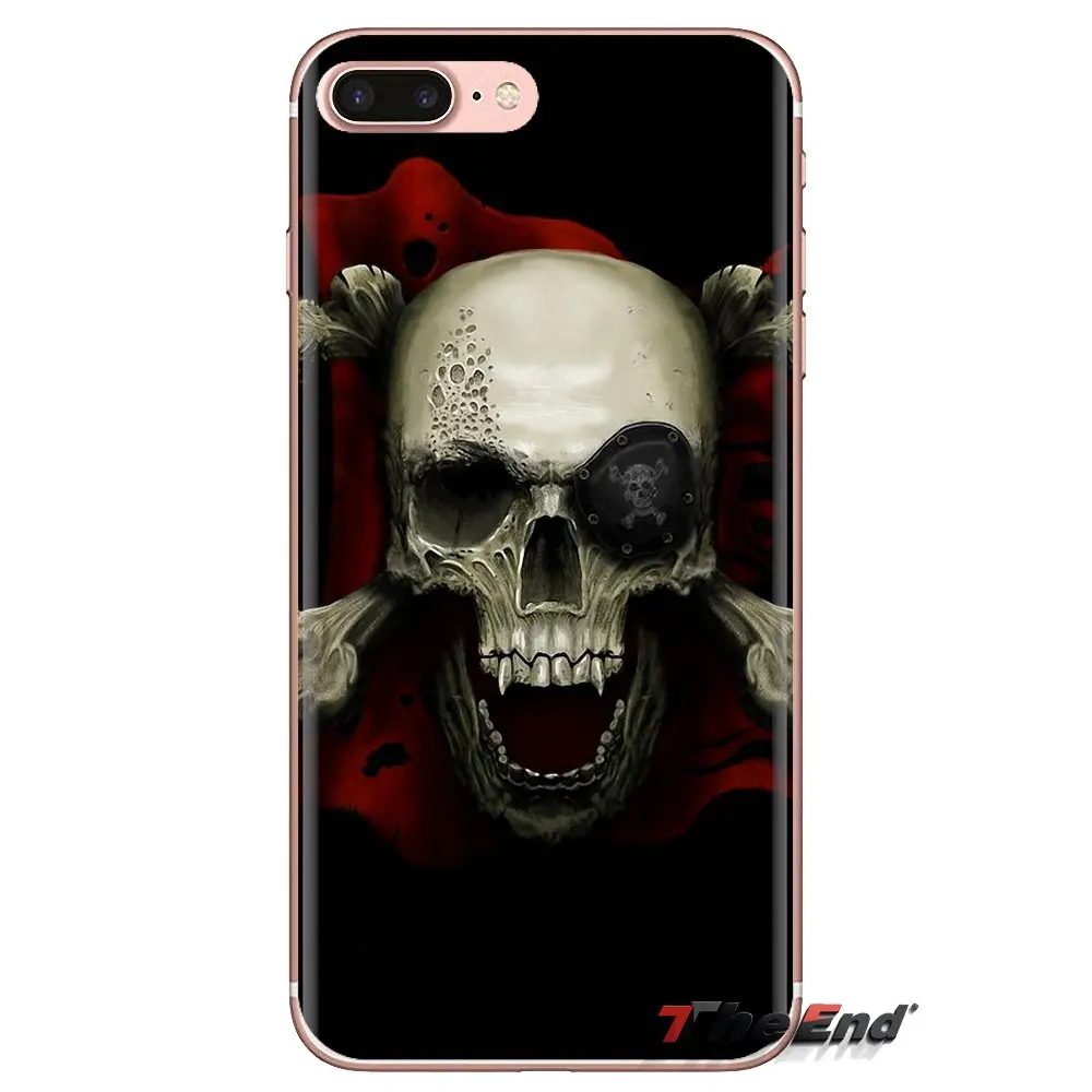 Under the Black Pirate Skull Flag pirates For HTC One U11 U12 X9 M7 M8 A9 M9 M10 E9 Plus Desire 630 530 626 628 816 820 830 Case |
