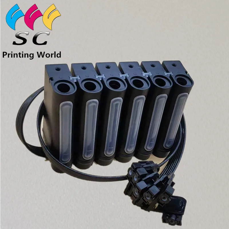 Резервуар для УФ чернил 100 мл Φ 3 meter 6 line заслонка 3x1 8 мм Epson R330 R290 T50 L800 Uv планшетный