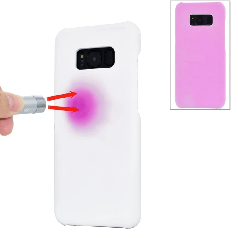 Change Color Case For Samsung Galaxy S8 Plus Light Sensitive Phone Back Cover iPhone 7 plus 6s Funda Coque |
