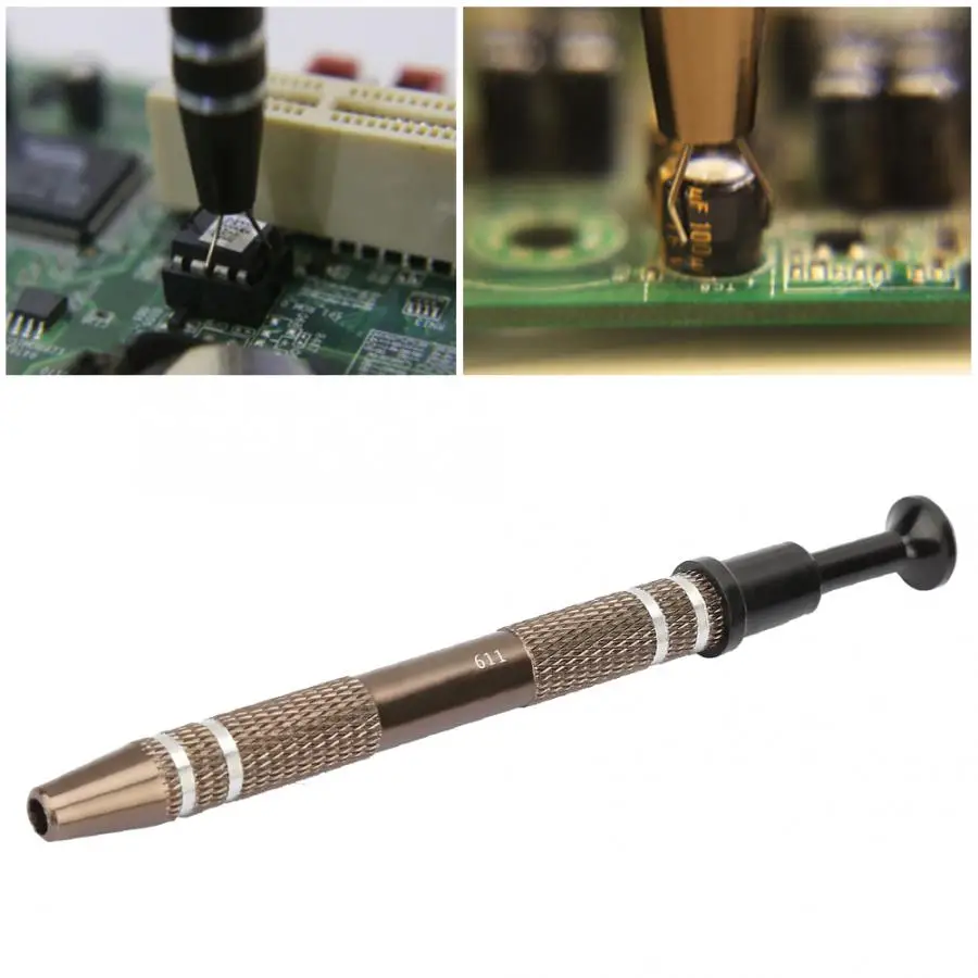 Металлический захват микросхем IC прибор для сбора компонентов с четырьмя