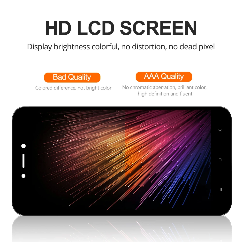 Дисплей 5 0 ''для Xiaomi Redmi 5A ЖК-дисплей с сенсорным экраном и дигитайзером рамкой