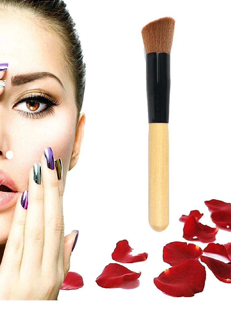 

1Pc Hot Makeup Brushes Eye Shadow Foundation Powder Eyeliner Eyelash Lip Make Up Brush Tolol кисти для макияжа