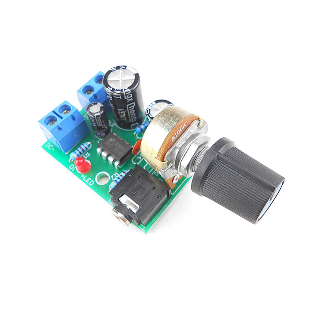 Разъем 3 5 мм для LM386 внешнее аудио DC 3V ~ 12V 5v мини модуль AMP|Усилители мощности| |