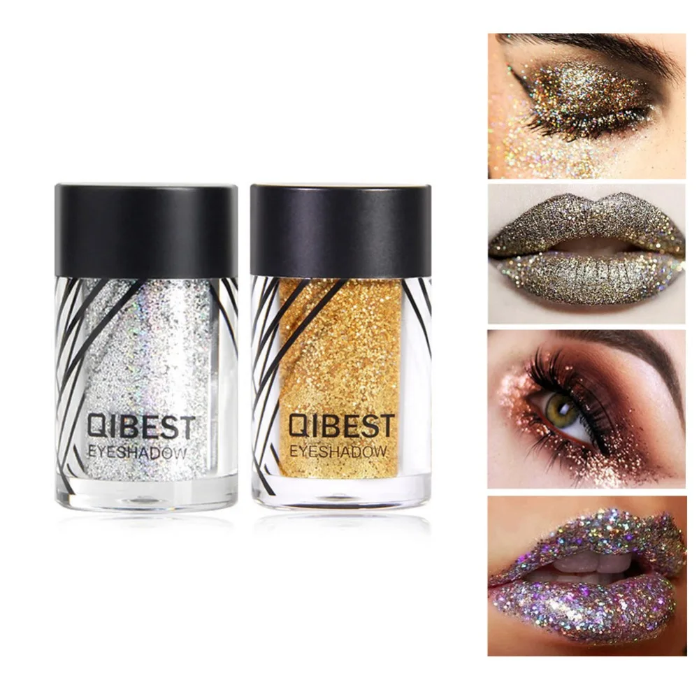 Diamond Glitter Eyeshadow 20 Colors Single Palette Illuminator Makeup Shimmer Metal Eye Shadow Shine Pigment Cosmetics #288863 |