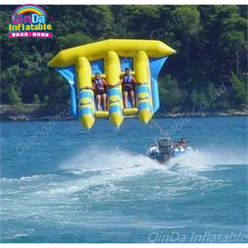 Free Air Pump With Inflatable Flying Fish Banana Boat Tube Towable | Игрушки и хобби
