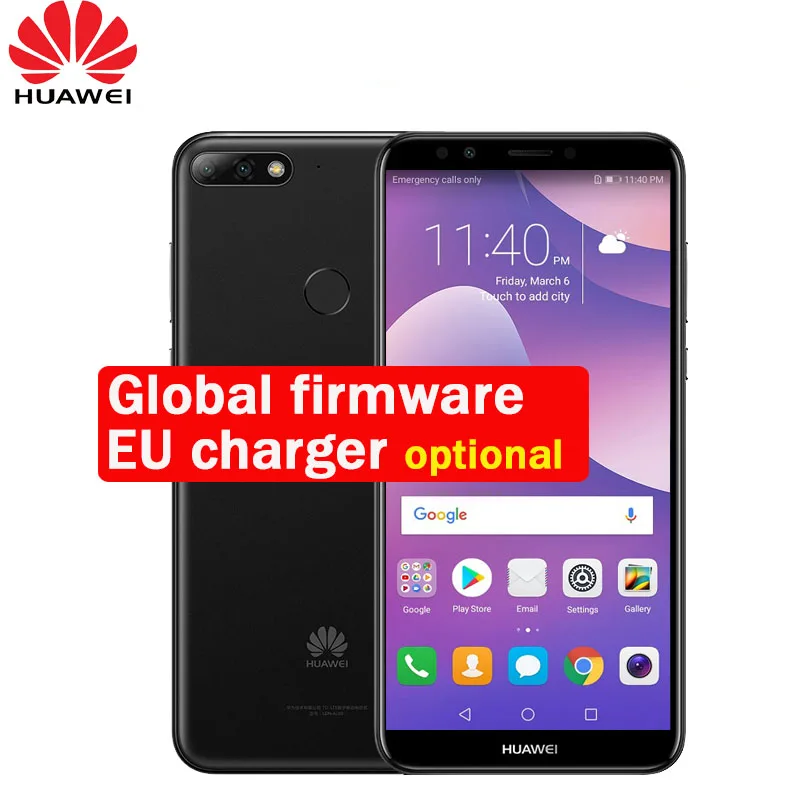 Глобальная прошивка huawei наслаждаться 8 NOVA 2 LITE Y7 Prime 2018 4 Гб 64 Octa Core 5 99 дюймовая