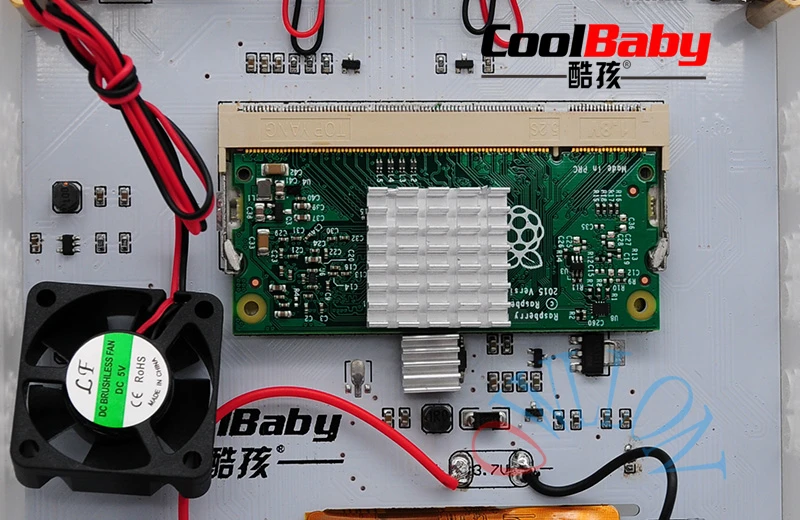DIY 5 0 дюймовый HD экран Ручной игровой плеер с Raspberry pi вычислительный модуль 3 Lite