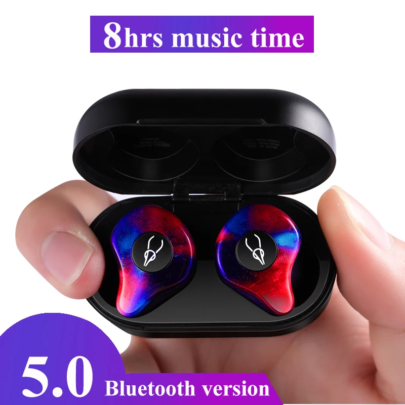 2018 новые мини BLuetooth наушники порт беспроводные стерео 5 0 Bluetooth водонепроницаемые