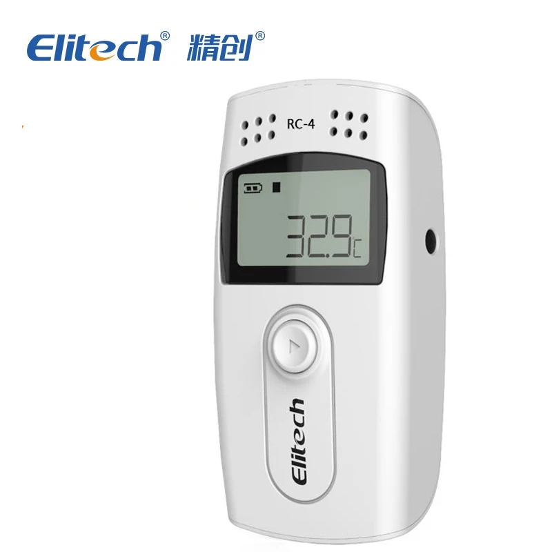 Elitech rc 4 USB Температура регистратор данных ЖК дисплей цифровой температуры withexternal