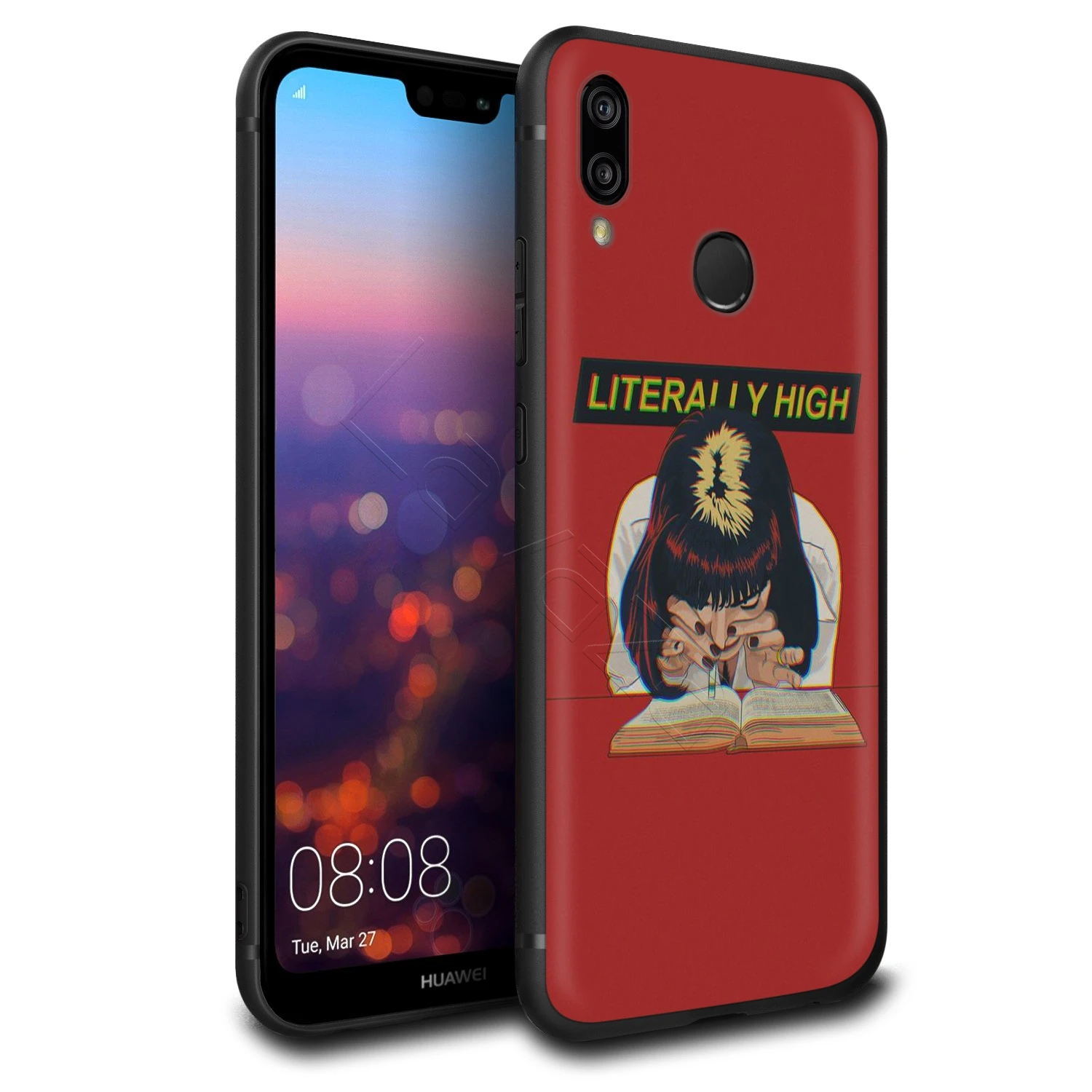 Чехол Lavaza Whatever Pulp нимация Mia для Huawei P30 P20 P10 P9 P8 Mate 20 10 Pro Lite P Smart 2017|Бамперы| |