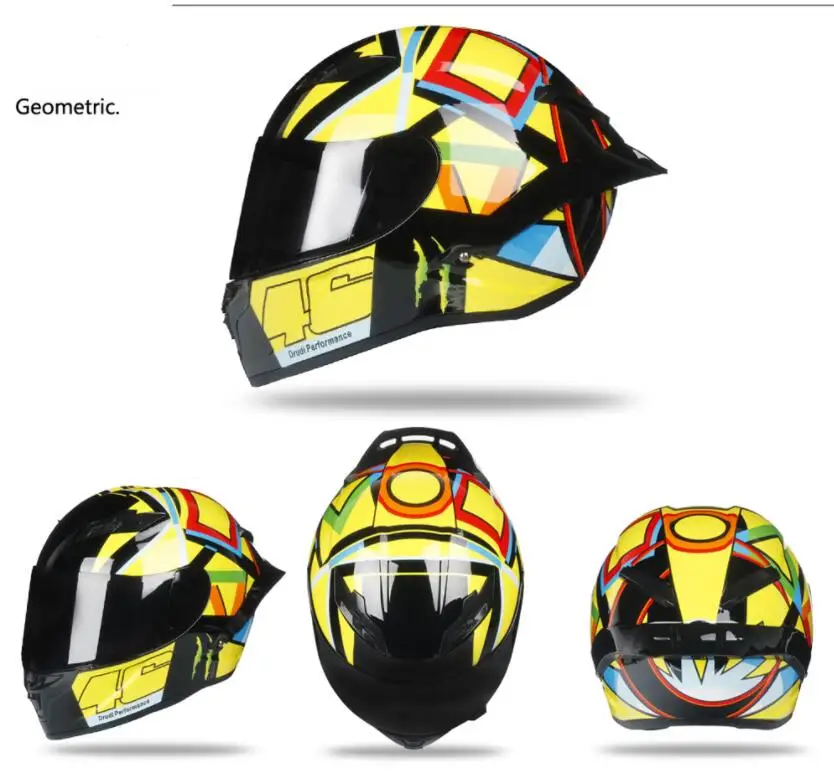 Полнолицевой шлем Casco Moto Capacete мотоциклетный шлем гоночный каск шлем мото Полнолицевой каск горные точка безопасный шлем