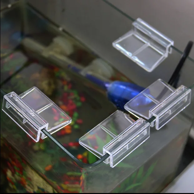 Держатель крышки для акрилового аквариума с фиксацией на стекле толщиной 6/8/10/12 мм.