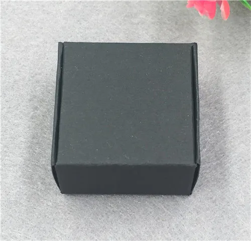 black 20 шт./лот 40X40X25 мм крафт-бумага маленькие подарочные коробки коробка для упаковки торта аксессуары коробка для хранения сладкие конфеты упаковочная коробка - Цвет: black