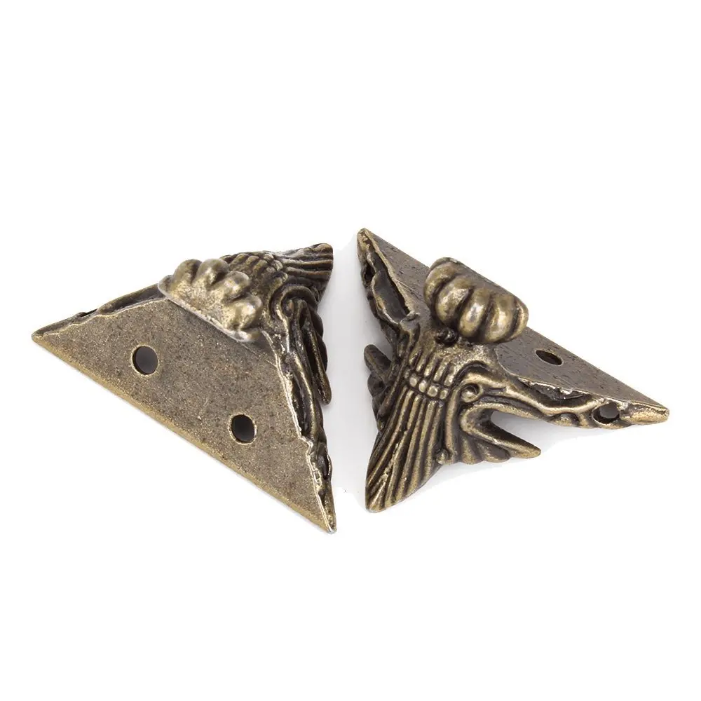 4/8 шт. имитация бронзы маленькими ножками из цинкового сплава для ног Винтаж