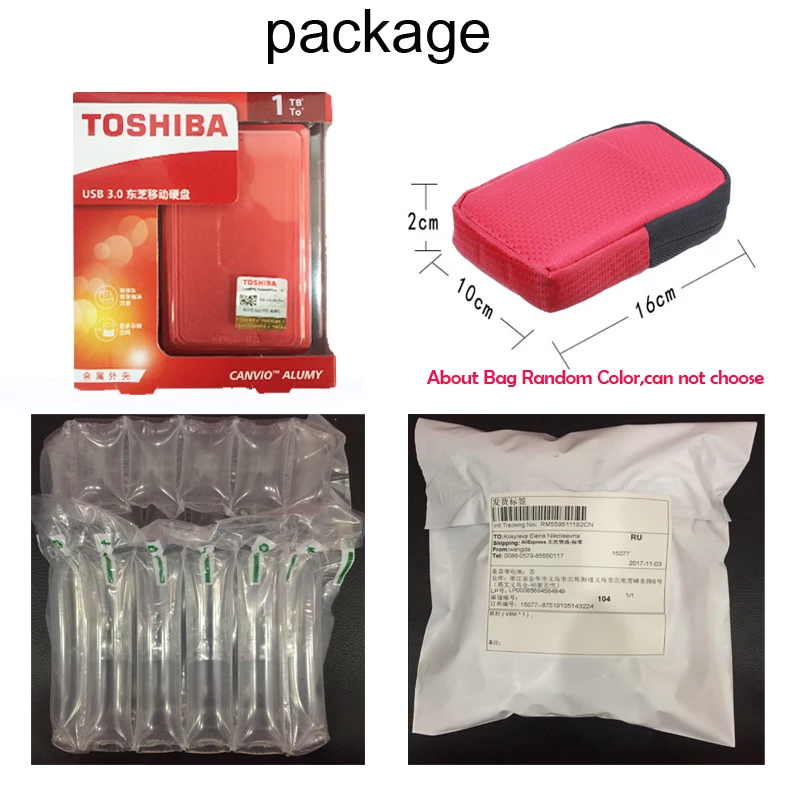 Toshiba Canvio Alumy USB 3.0 2.5&quot 500G/1TB/2TB External Portable Hard Drives HDD Disk Disque Dur Externe2 to Desktop Laptop|external portable