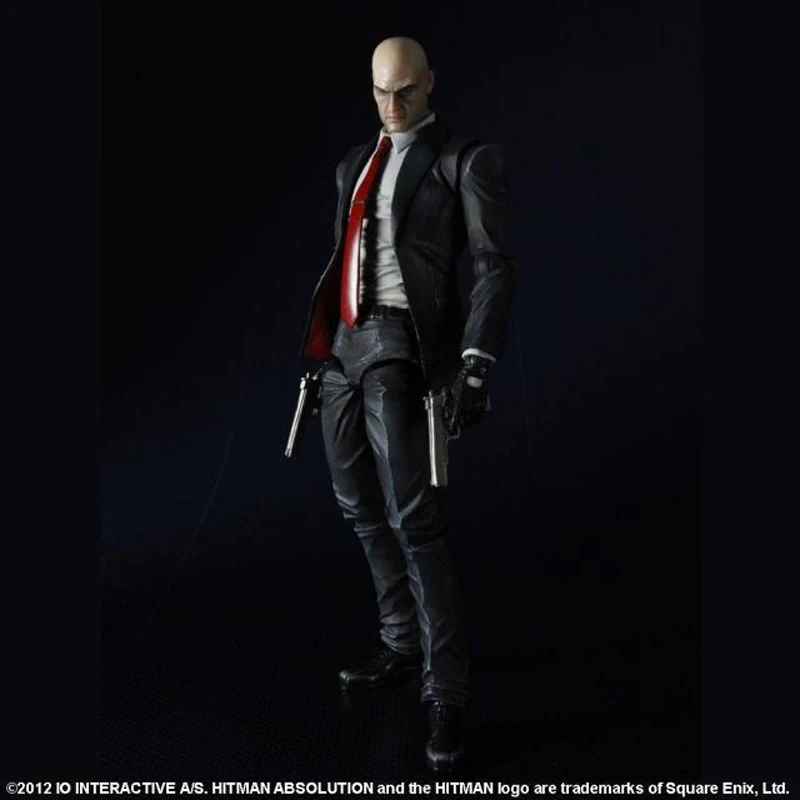 Играть искусств Hitman Agente Dell'assassino 47 фигурку Collezione игрушки Модель 23 см|Игровые