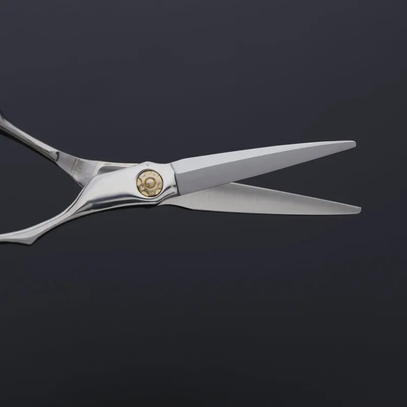 Freelander 6.0'' professional Japan 440c Siler Hairdressing Scissors Set With Gold Screw For Barber or Home Use | Красота и