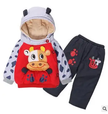 Для детей 1-3 лет новинка 2019 детский зимний костюм зимние парки для маленьких