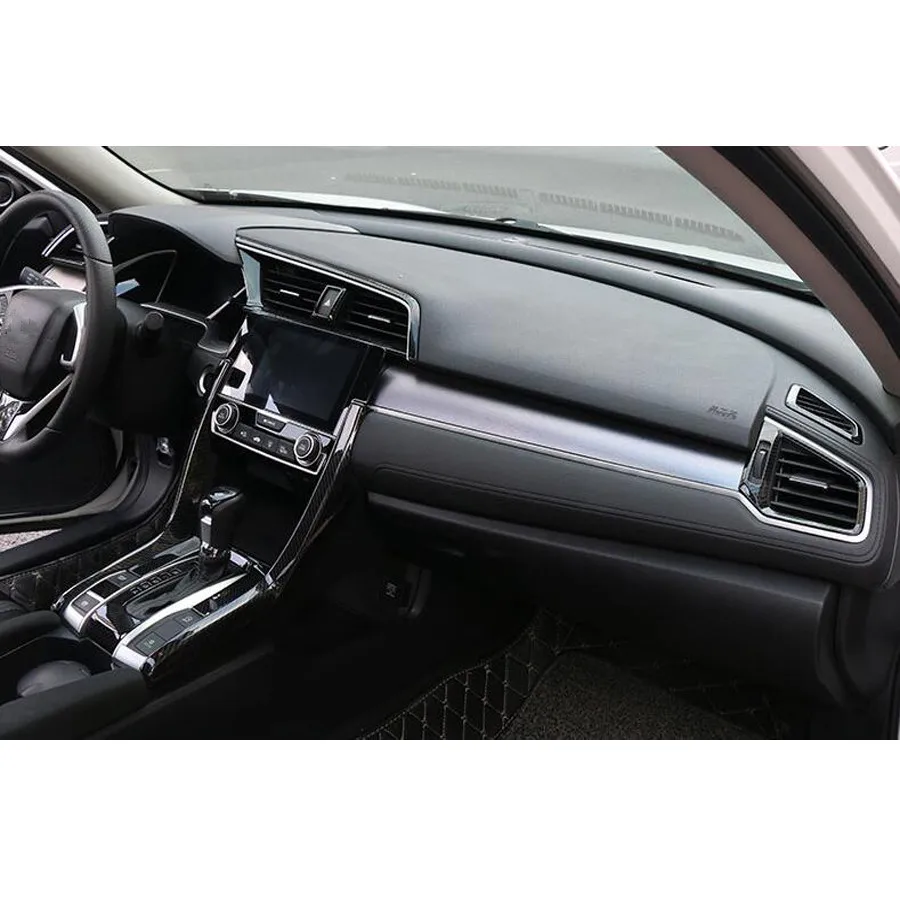 Карбоновая рамка YAQUICKA из АБС-пластика для салона автомобиля на переднюю и заднюю