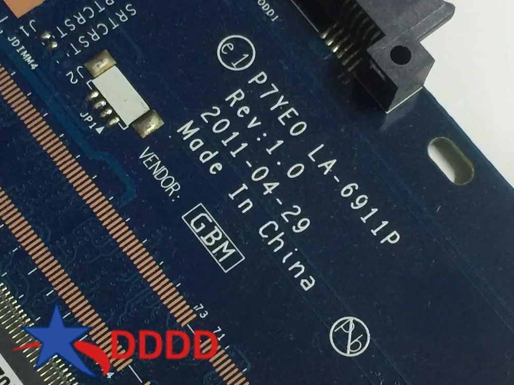 Оригинальная материнская плата MBRN802001 для ноутбука ACER ASPIRE 7750 7750G модель PY7YE0 LA-6901P |