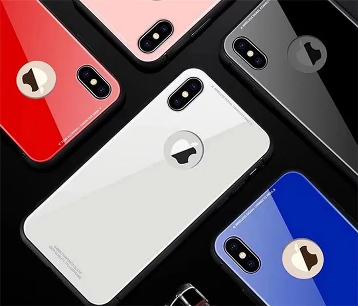 2018 Новый Дизайн ПК чехол для телефона с акрил оборотная сторона Apple iPhone 6 7 8 x! |