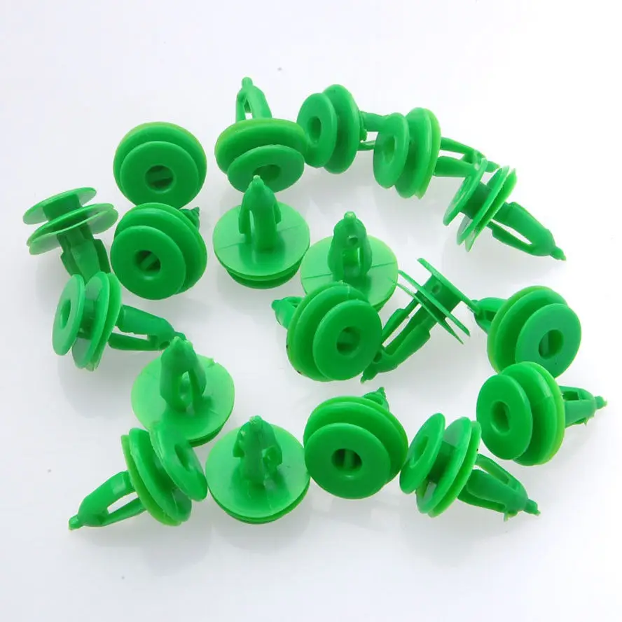 

BBQ@FUKA 50Pcs Green Nylon Car Door Trim Panel 6503204 Clip Retainer Fit For Car Grand Cherokee Chrysler Breeze