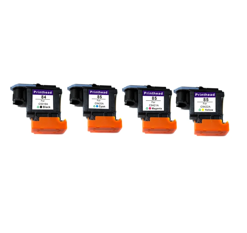 4 шт. печатающая головка 84 85 C5019A C9420A C9421A C9422A совместимая с hp84 заменяемая hp85 для 30 90R