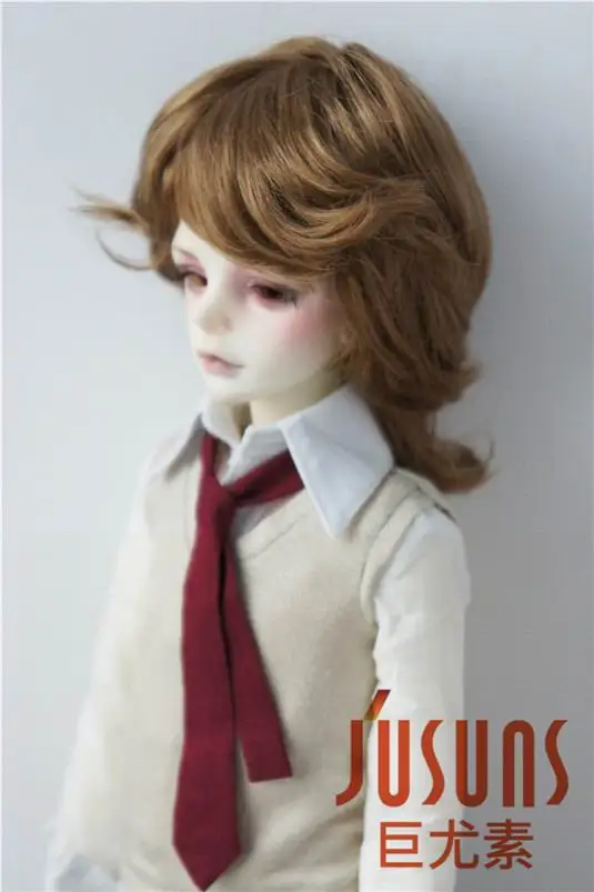 JD075 1/4 BJD парики SD с плавным вырезом кукла парики 7-8 дюймов кукольный парик игрушка кукольный парик аксессуары