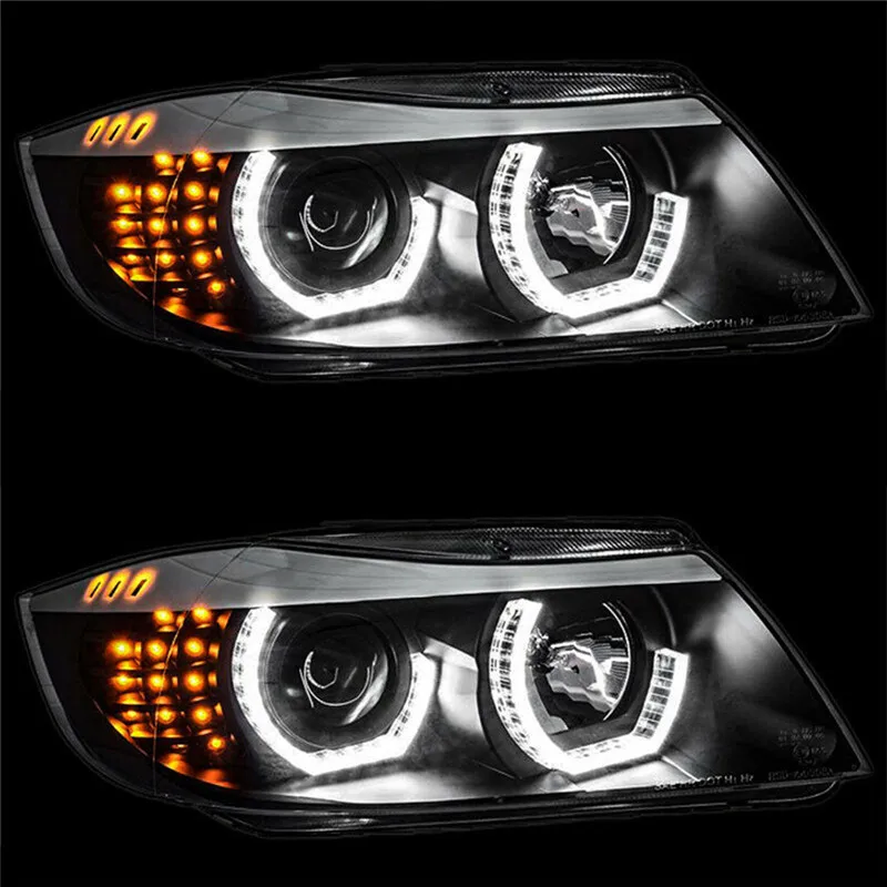 Светодиодный Ангел глаза Halo кольца 3D DTM LCI M4 Стиль Подходит для BMW F30/F35 3 серии 2012 2014