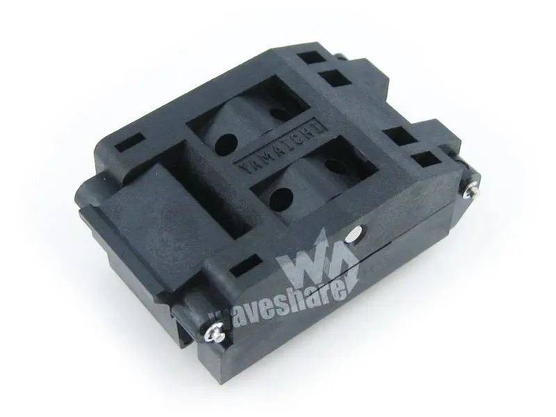 Запчасти QFP64 TQFP64 LQFP64 QFP IC Тесты burn в гнездо ic51 0644 824 Yamaichi 0.8 мм шаг|pitch| |