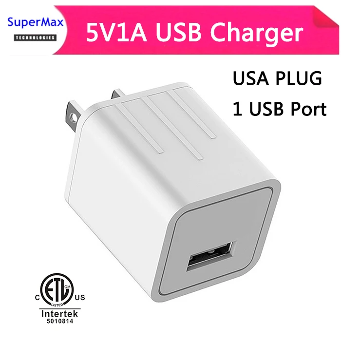 1USB США штепсельная вилка настольное быстрое зарядное устройство адаптер для