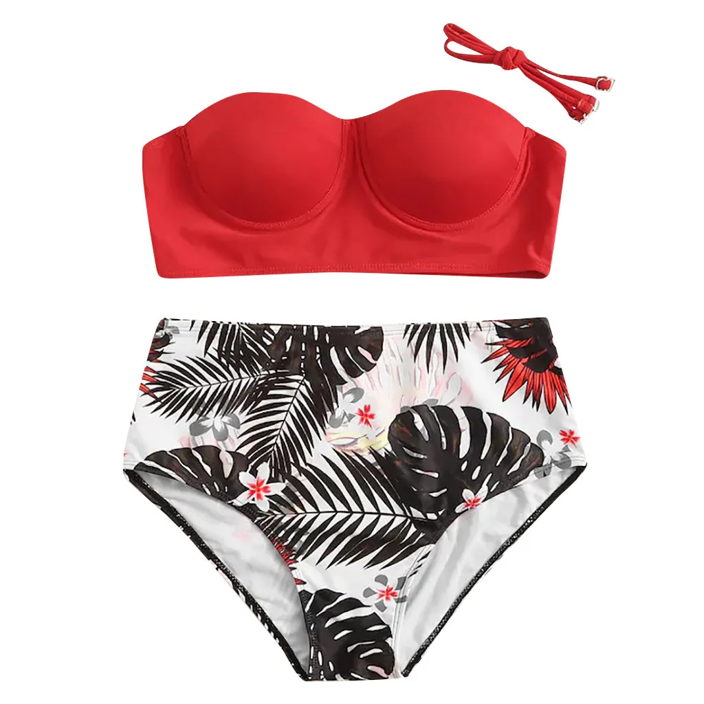 Women's Sexy Swimwear Women Summer Swimsuit Bikini Stripe Separate Swimsuit Bikini Bathing Suit Women Dropshipping