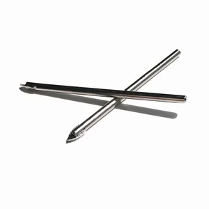 Бесплатная доставка, 2 шт., 3-10 мм, для украшения дома, используются треугольные керамические сверла TCT, пила для отверстий, сверло для стеклянной плитки, бесплатная доставка