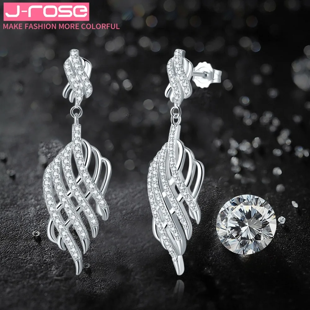 JROSE 5.0CT 100% genuine 925 standard sterling silver white water drop pendant earring ball anniversary celebrity luxury gift | Украшения и