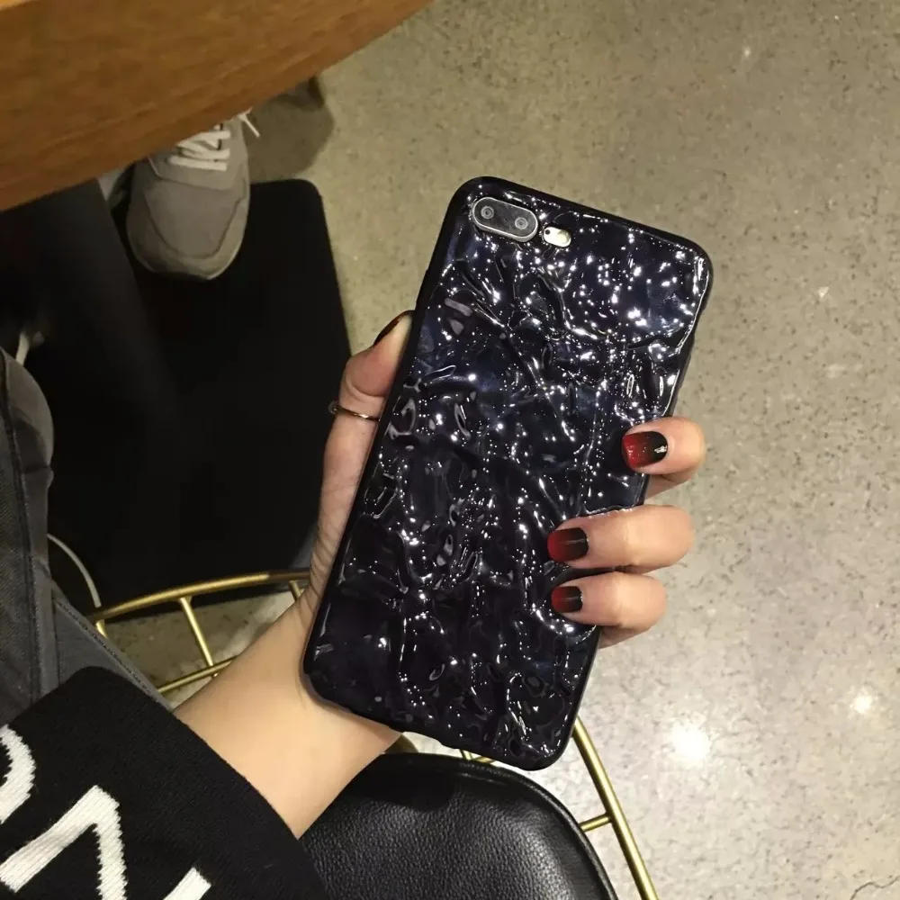Hazy beauty For Iphone 7 CASE New Luxury Glitter Silicone Hard Elegant 6 6plus 6S 6Splus 7plus Cover |