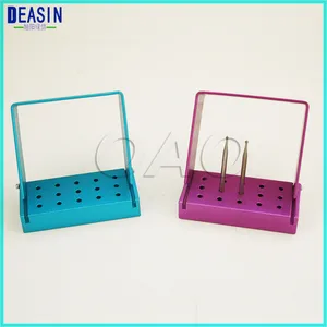 2 шт 15 Отверстия для стоматологической дезинфекции боры держатель Блок стенд Автоклавируемые стерилизатор коробка стоматологическое лабораторное оборудование эндобокс