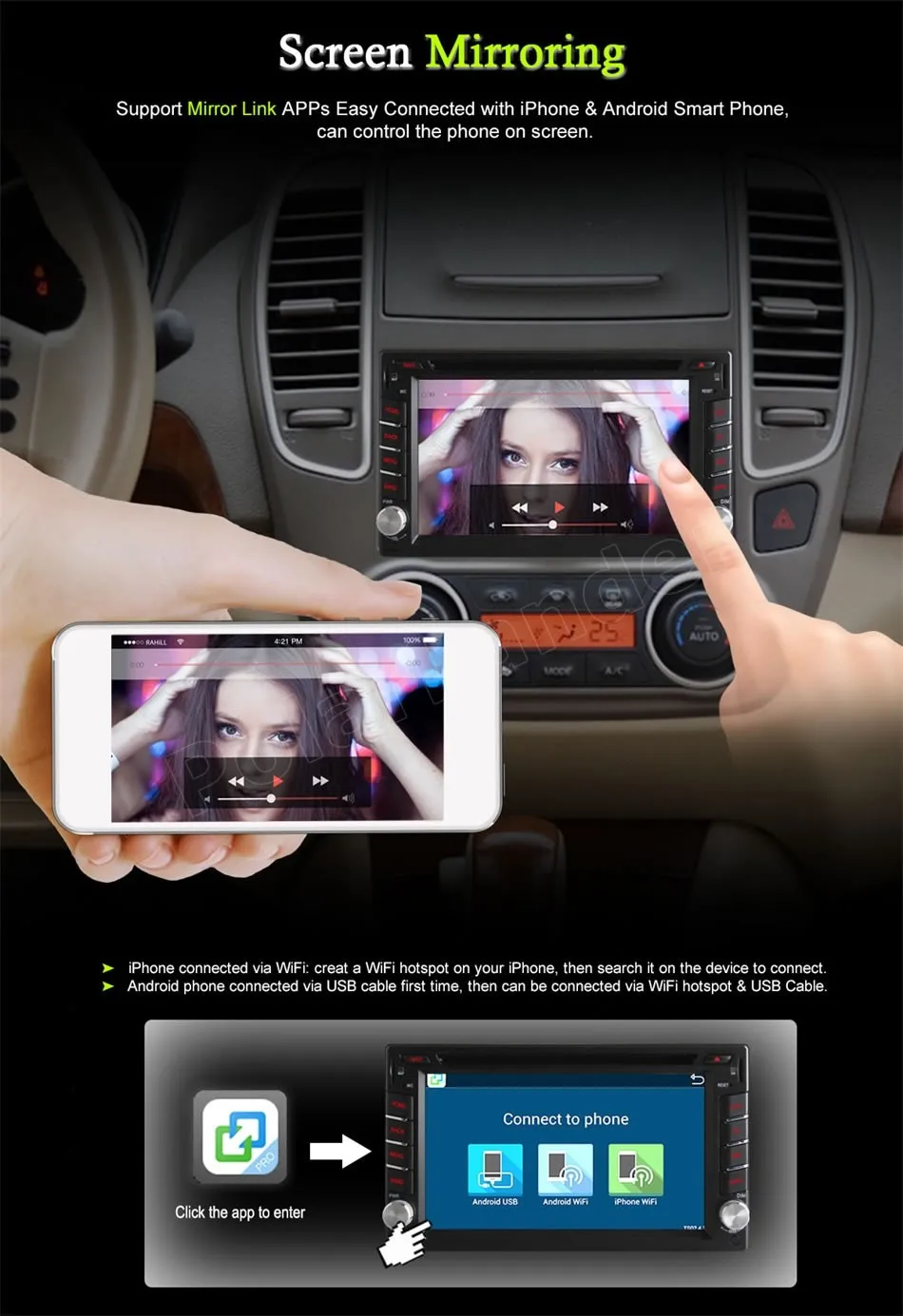 Горячая Распродажа четырехъядерный экран Android 6 0 автомобильный dvd gps плеер 2 din