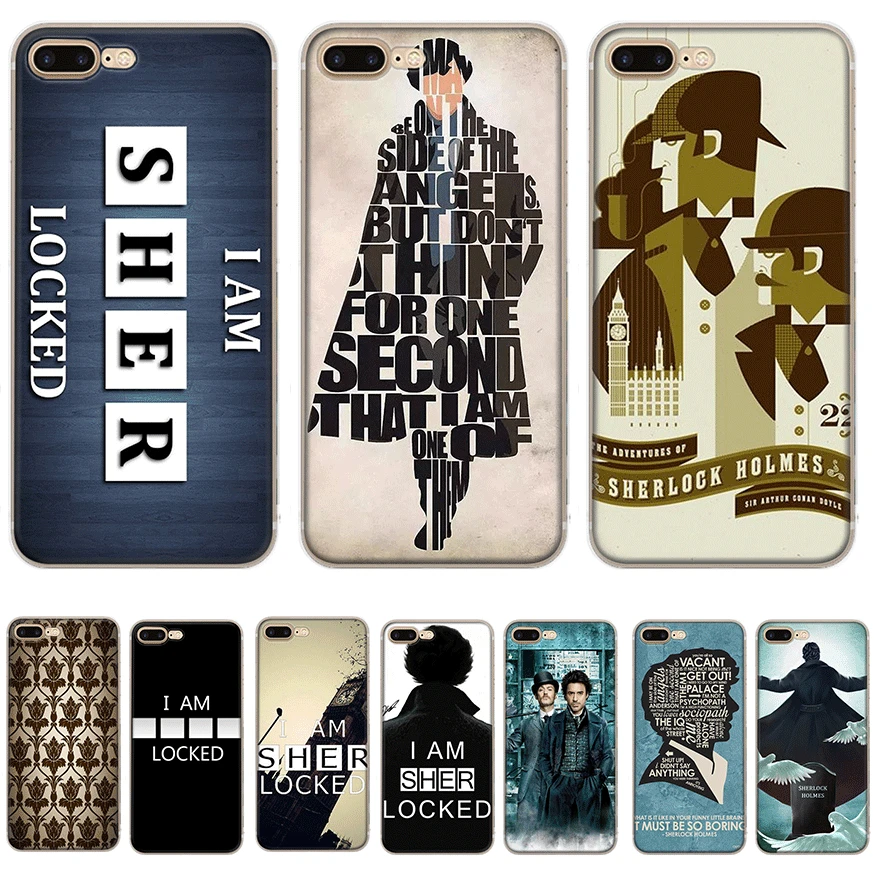 Чехол для телефона iPhone 11 Pro 6 6s 7 8 Plus 5 5S X XS XR Max 221B Sherlock Holmes|Чехлы-накладки| |