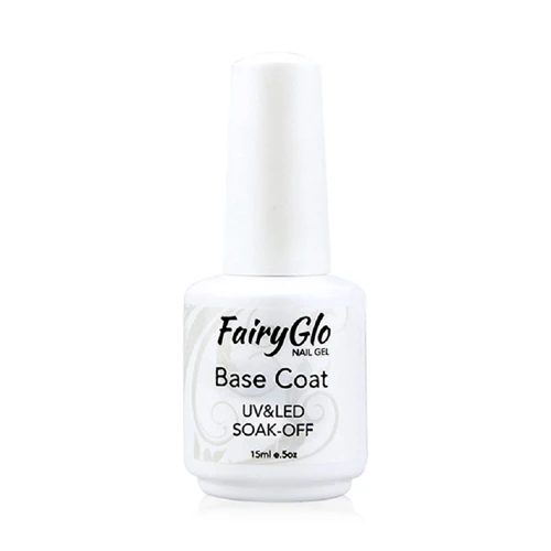 FairyGlo 15 мл Bling Platinum лак для ногтей тиснение краски Лак для ногтей Vernis a Ongle Nagellak эмаль счастливый лак Гибридный лак - Цвет: BASE COAT