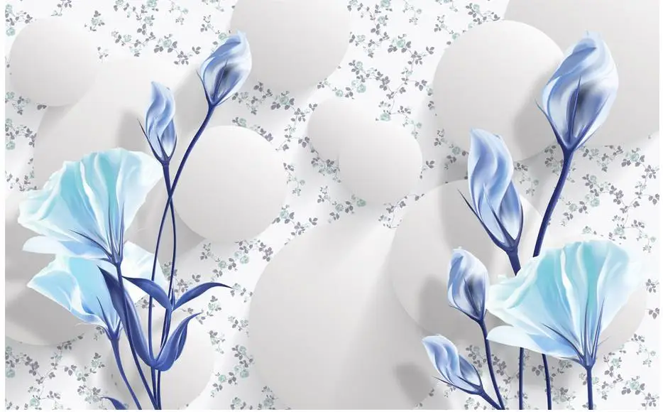 Украшение дома 3d обои с изображением фрески для гостиная простой элегантный