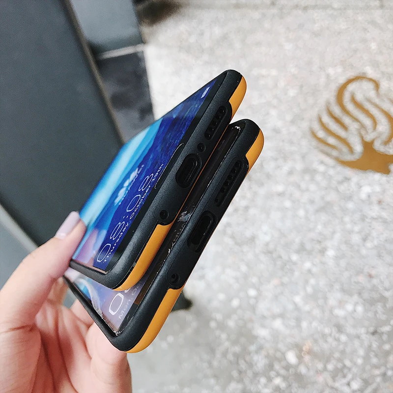 YHBBCASES для huawei mate 10 20 Pro Чехол s с мультипликационным принтом &quotYes&quot желтый чехол P30