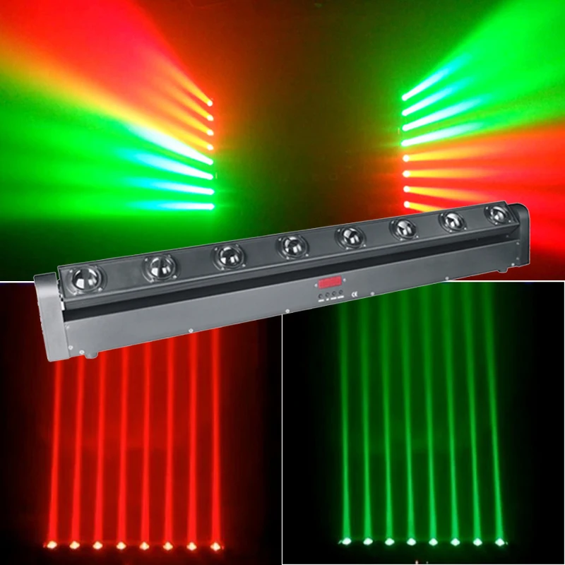 RGBW 8x12 Вт Светодиодный светильник с движущейся головкой DMX512, светильник с движущейся головкой для DJ, дискотека, вечерние, для ночного клуба, шоу, сцены
