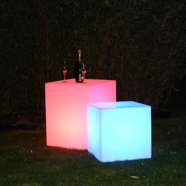 Освещенный куб. Самодельный куб