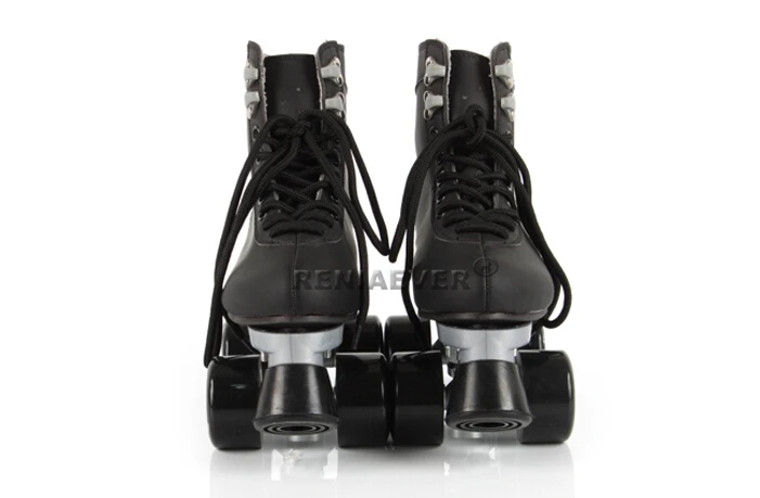 Japy Skate 2016 Double Roller Skates Reniaever Two Line Patins Unisex Patines Adulto Black Adult Skating Shoes | Спорт и развлечения